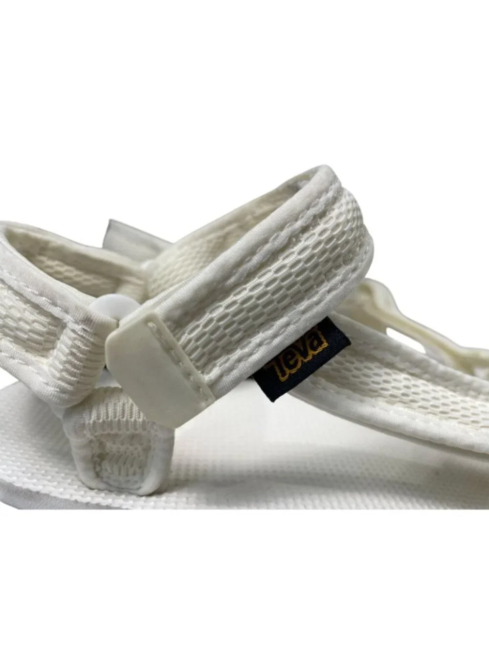 Teva Flatform Universal Mesh Sandals 10 Bright White Casual Summer Beach Resort